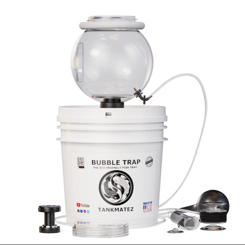 4-6-8" TankMatez Hydraulic Silent Release Bubble Fish Trap